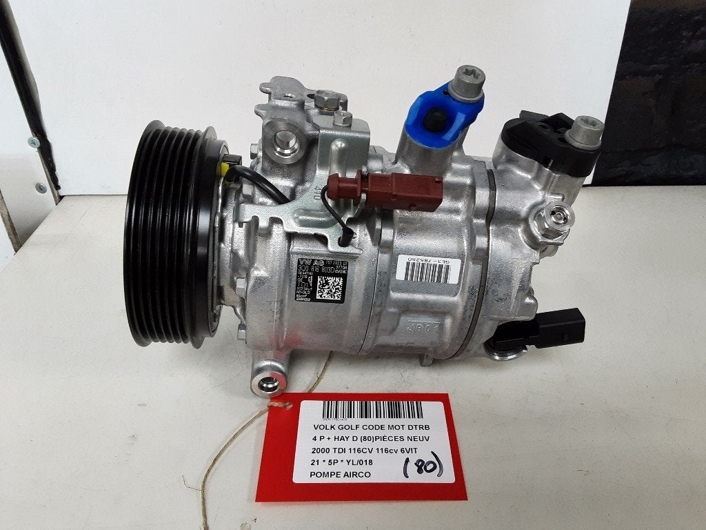 COMPRESSEUR CLIMATISATION Golf VIII (CD1) (3Q0816803D), Volkswagen, Volkswagen AG, Utilisé, Kundenbetreuung@volkswagen.de