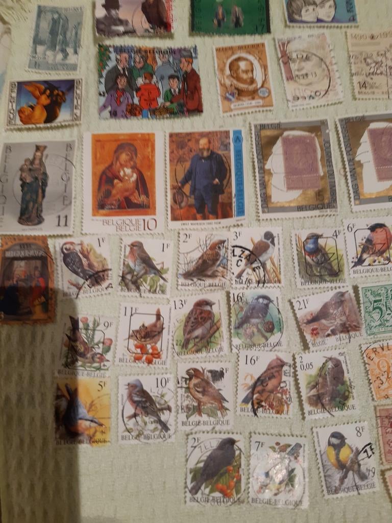 Postzegels van België, Ophalen of Verzenden