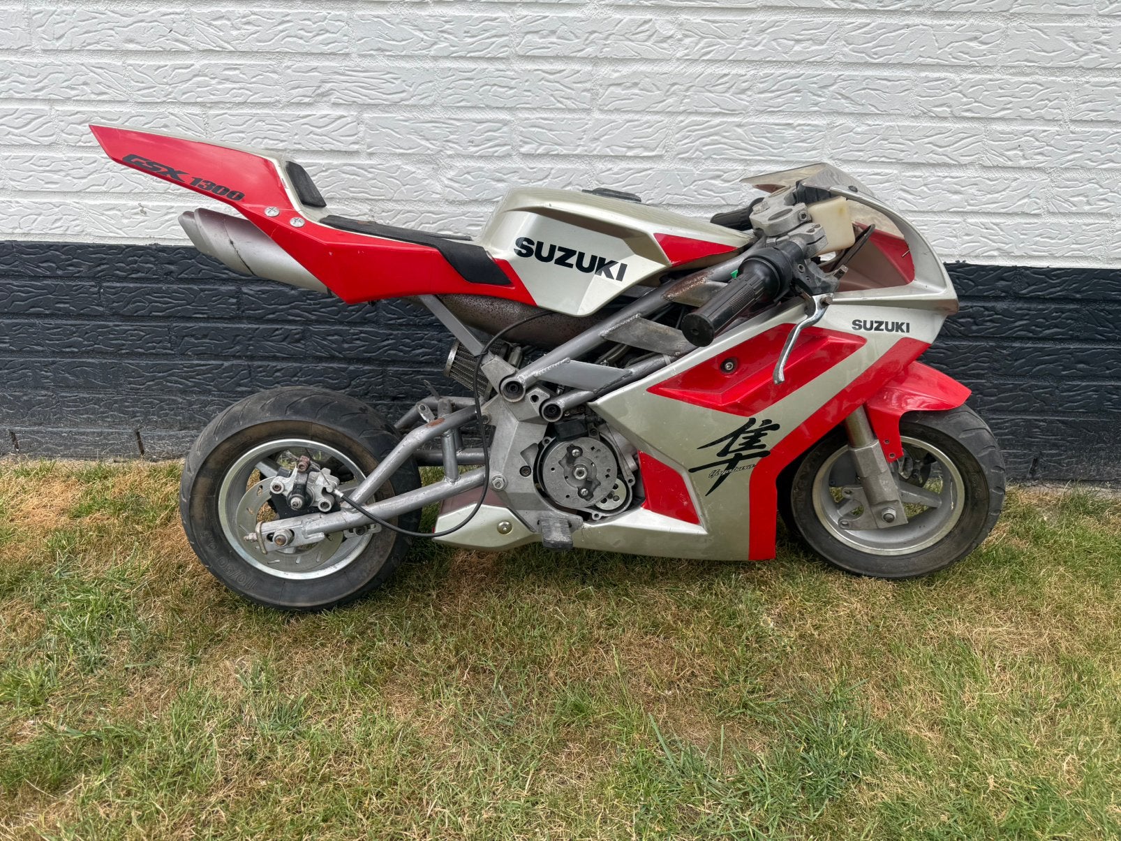 Blata b1 replica met werk, Fietsen en Brommers, Minibikes, Midibikes en Pitbikes, Ophalen, Zo goed als nieuw