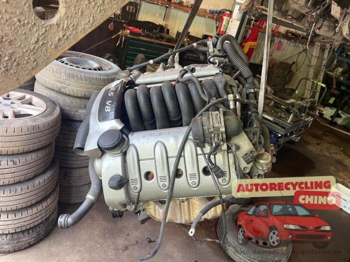 Moteur d'un Porsche Cayenne, -, Porsche, 3 mois de garantie, Utilisé