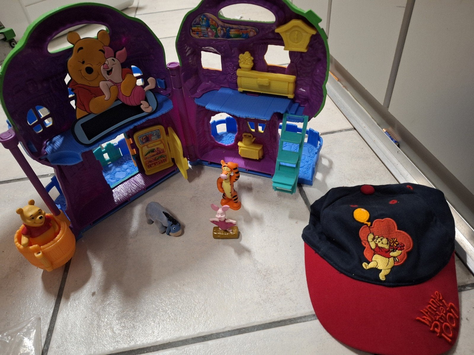 winnie the pooh huisje met figuurtjes, Collections, Enlèvement ou Envoi
