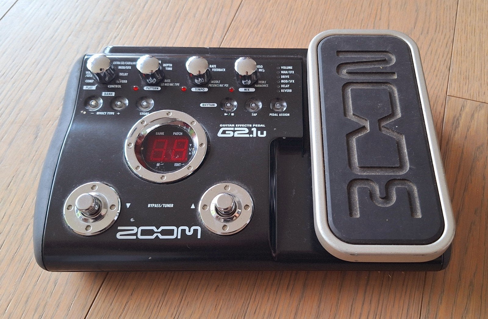 Zoom G2.1u effectenpedaal, Musique & Instruments, Enlèvement ou Envoi, Comme neuf, Multi-effet