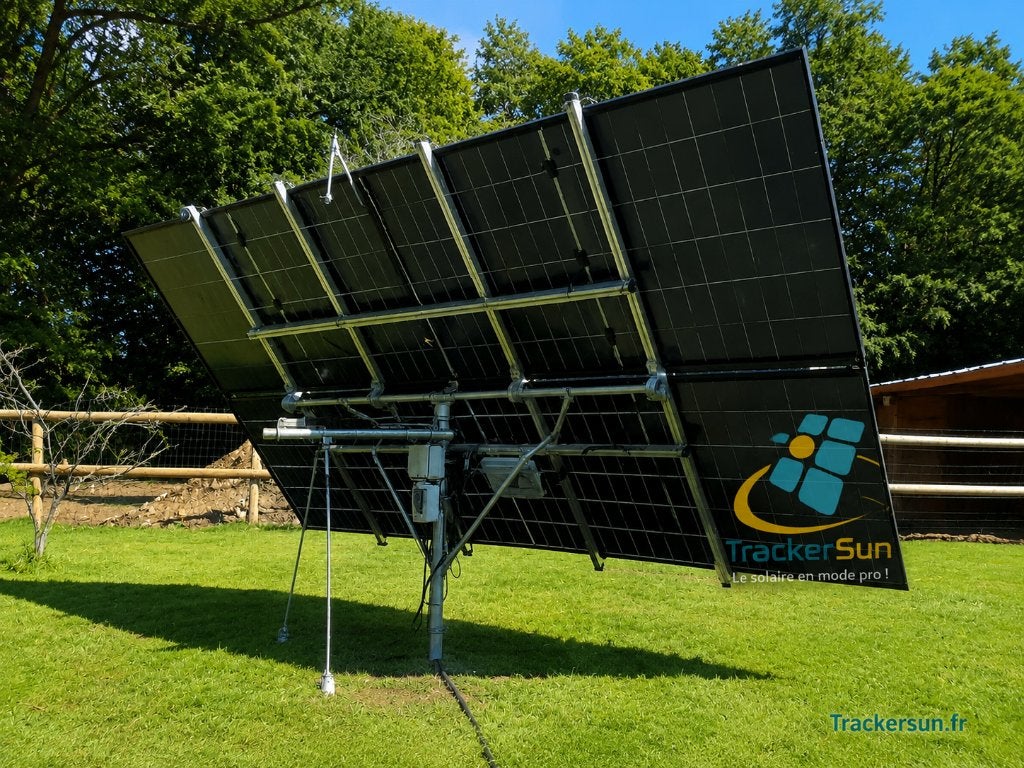 Tracker solaire 2 axes autoconsommation, Envoi, Neuf, Système complet