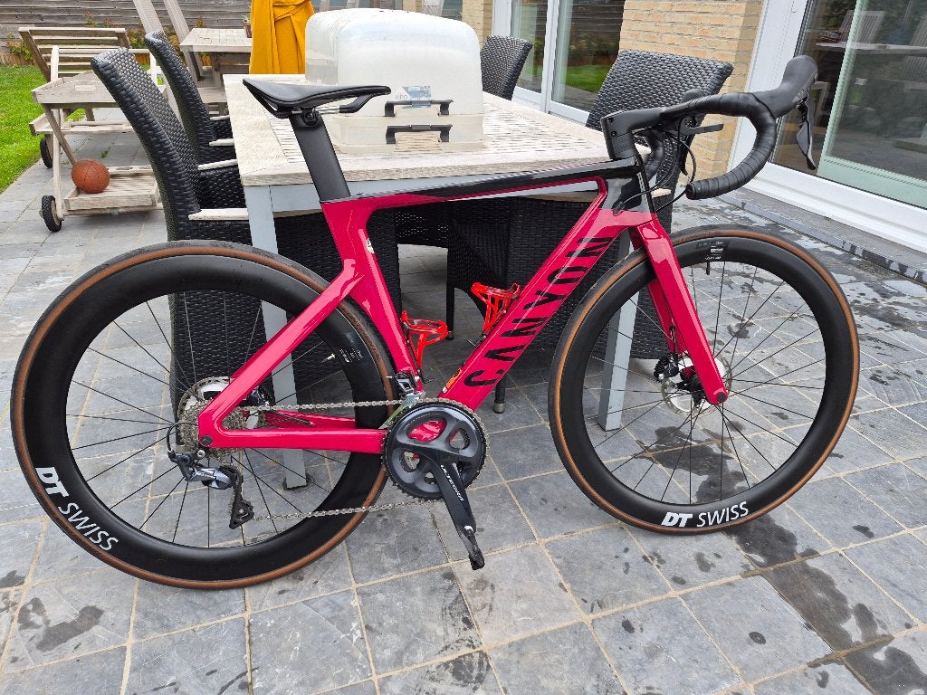 Canyon aeroad als nieuw, Fietsen en Brommers, Ophalen, Carbon, Zo goed als nieuw, 15 tot 20 versnellingen