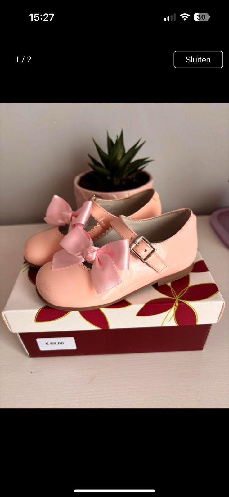 Schoentjes Landos, Kinderen en Baby's, Babykleding | Schoentjes en Sokjes, Ophalen, Zo goed als nieuw, Schoentjes