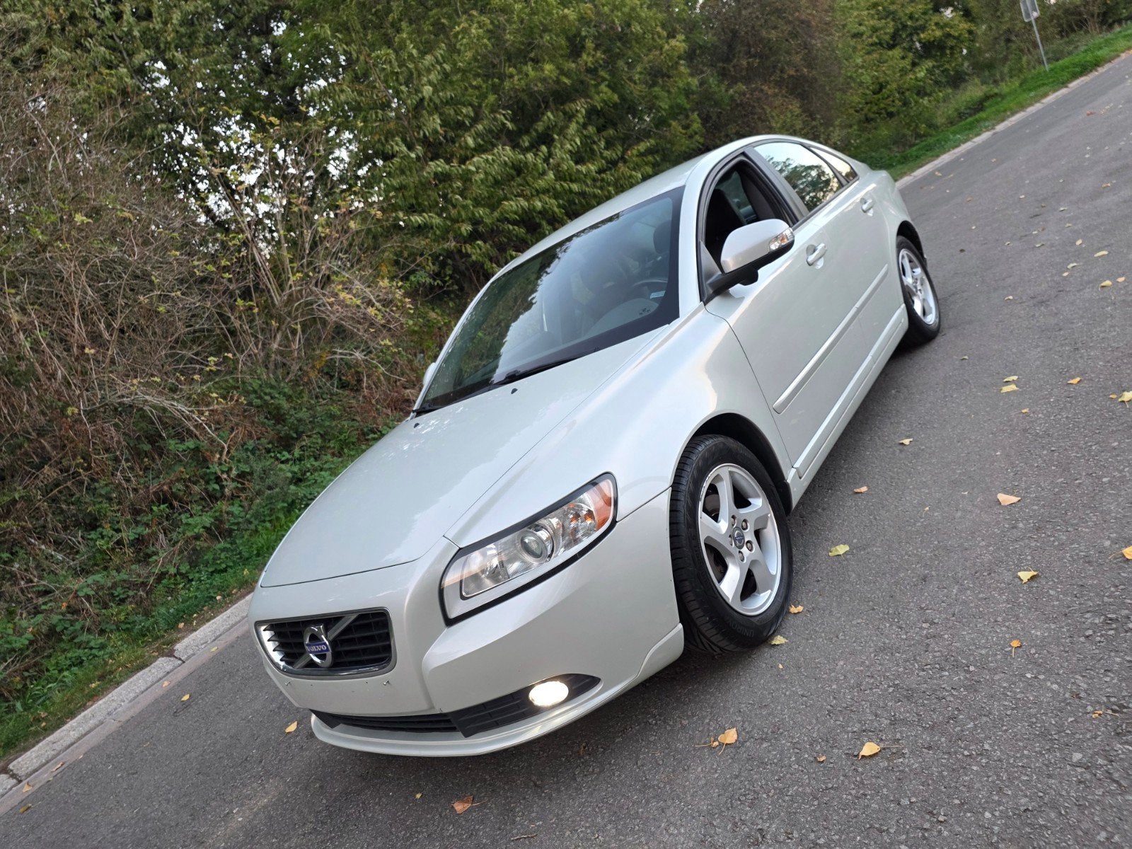 Volvo S40 1.6Diesel#Berline#Clim#Cuir#Jantes#Car-Pass Ok, Autos, Cuir, Entreprise, Noir, 5 portes