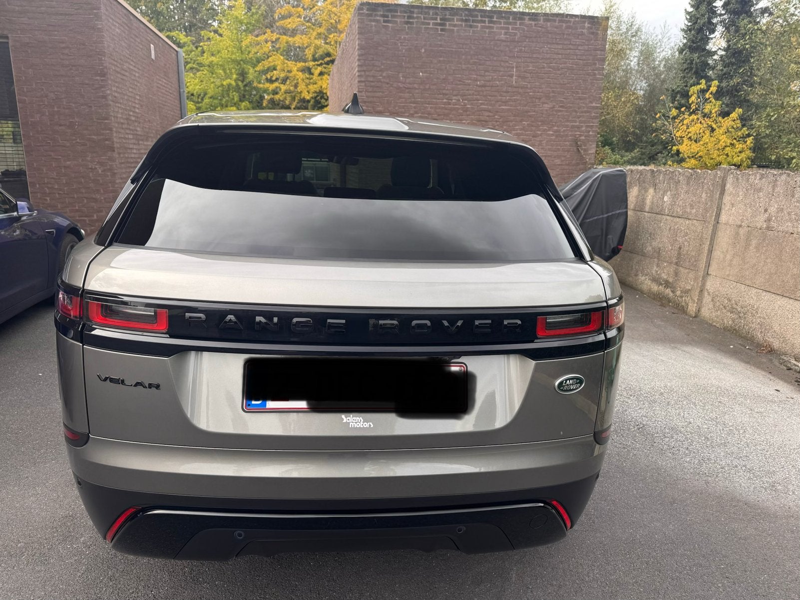 Range rover Velar P400e S silicon silver., Auto's, Automaat, 404 kW, Overige kleuren, Range Rover Velar