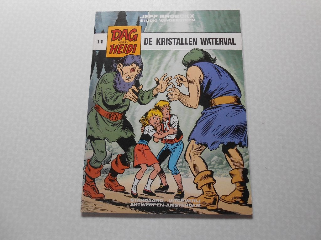 Dag en Heidi 11 De kristallen waterval 1984 1 ste druk., Neuf, Enlèvement ou Envoi, Une BD, Jeff Broeckx