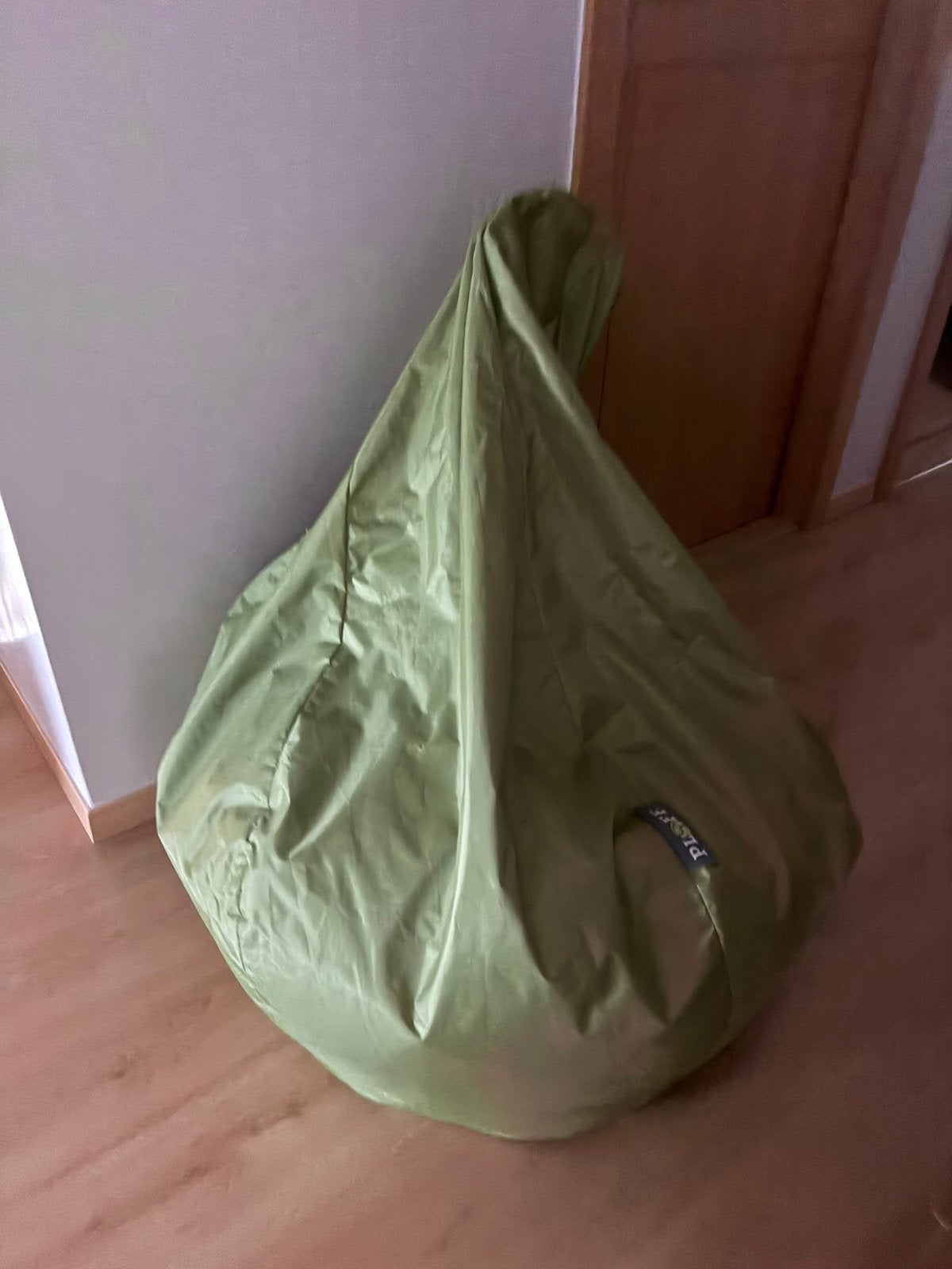 Zitzak groen, Huis en Inrichting, Zitzakken, Ophalen, Zo goed als nieuw, Groen, Zitzak