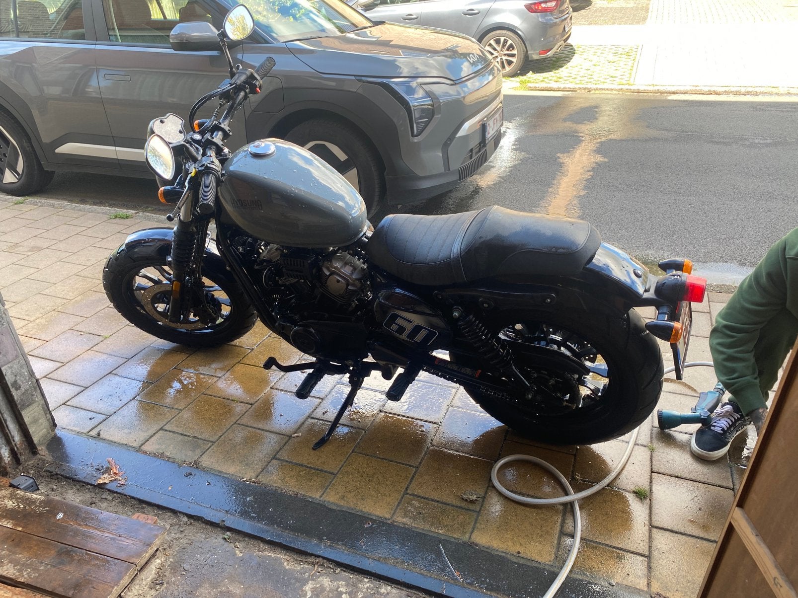 Hyosung 125 cc, Fietsen en Brommers, Scooters | Overige merken, Ophalen, Zo goed als nieuw