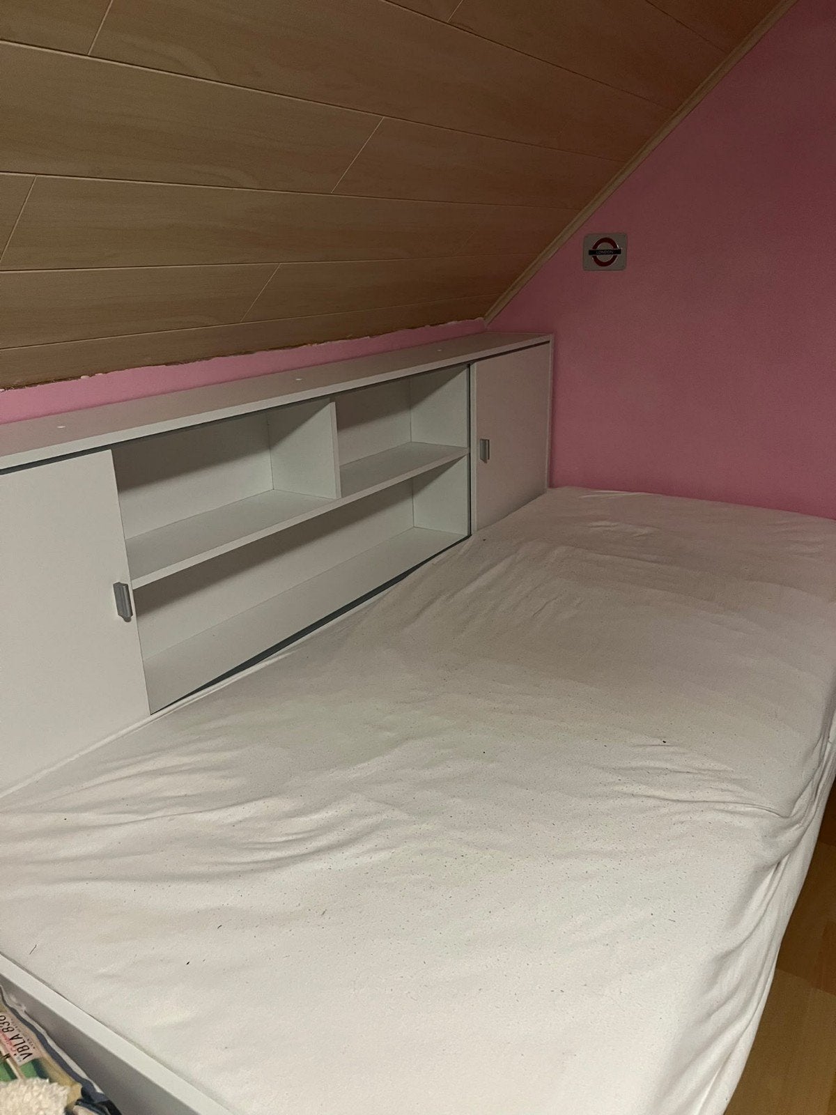 kajuitbed met lattenbodem en matras + 3 lades, 180 cm of meer, Ophalen, Lattenbodem, 100 cm of meer
