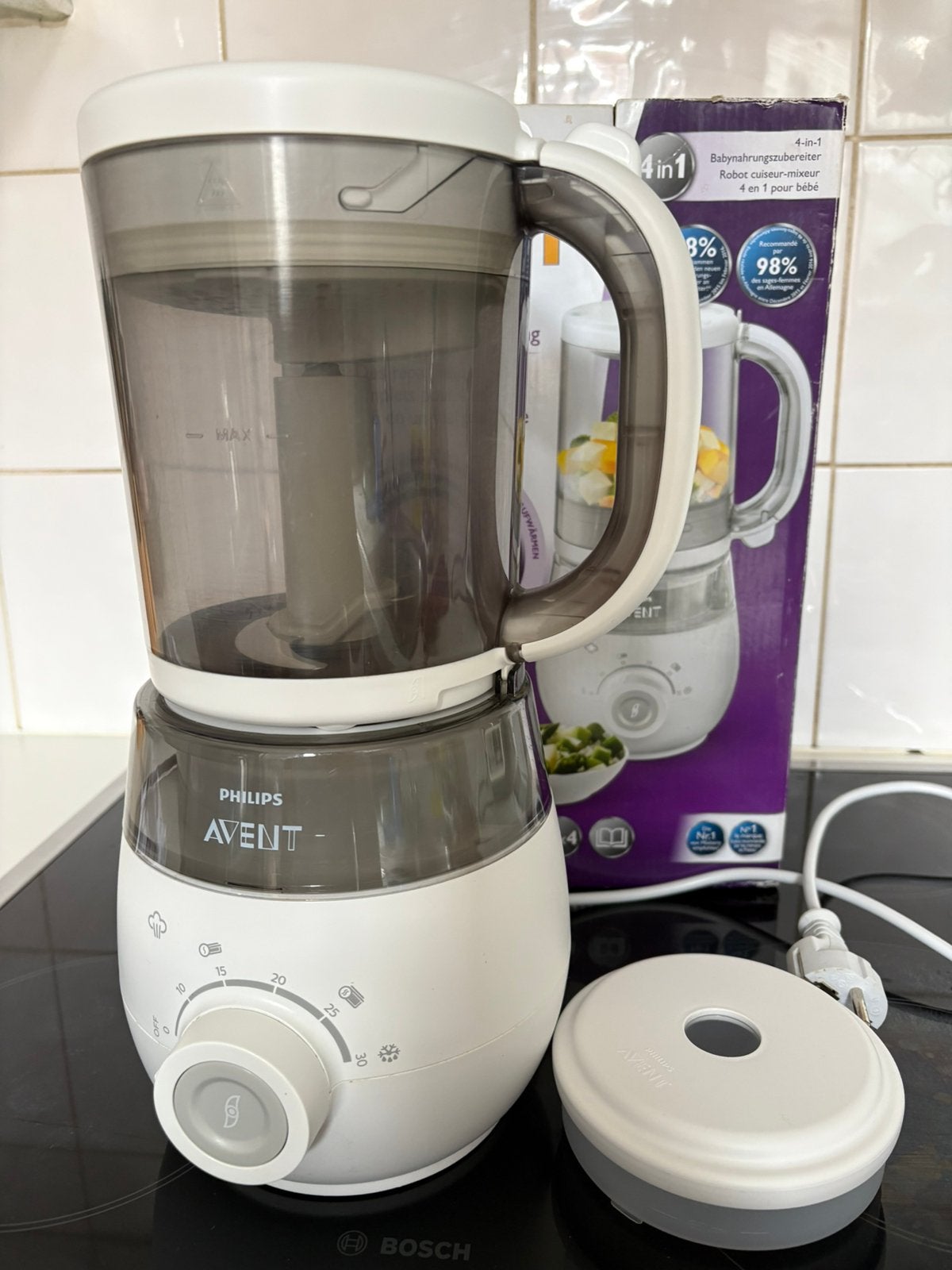 Robot babycook Cuiseur Mixeur Philips Avent - excellent etat, Enlèvement, Comme neuf, Préparateur de repas pour bébé, Philips Avent