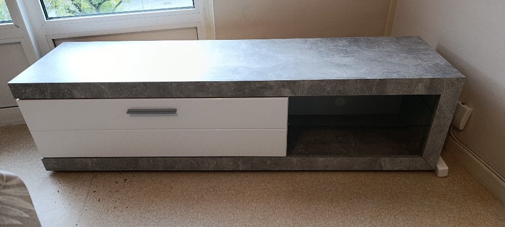 Meuble TV, Maison & Meubles, 25 à 50 cm, Moins de 100 cm, Comme neuf, 100 à 150 cm