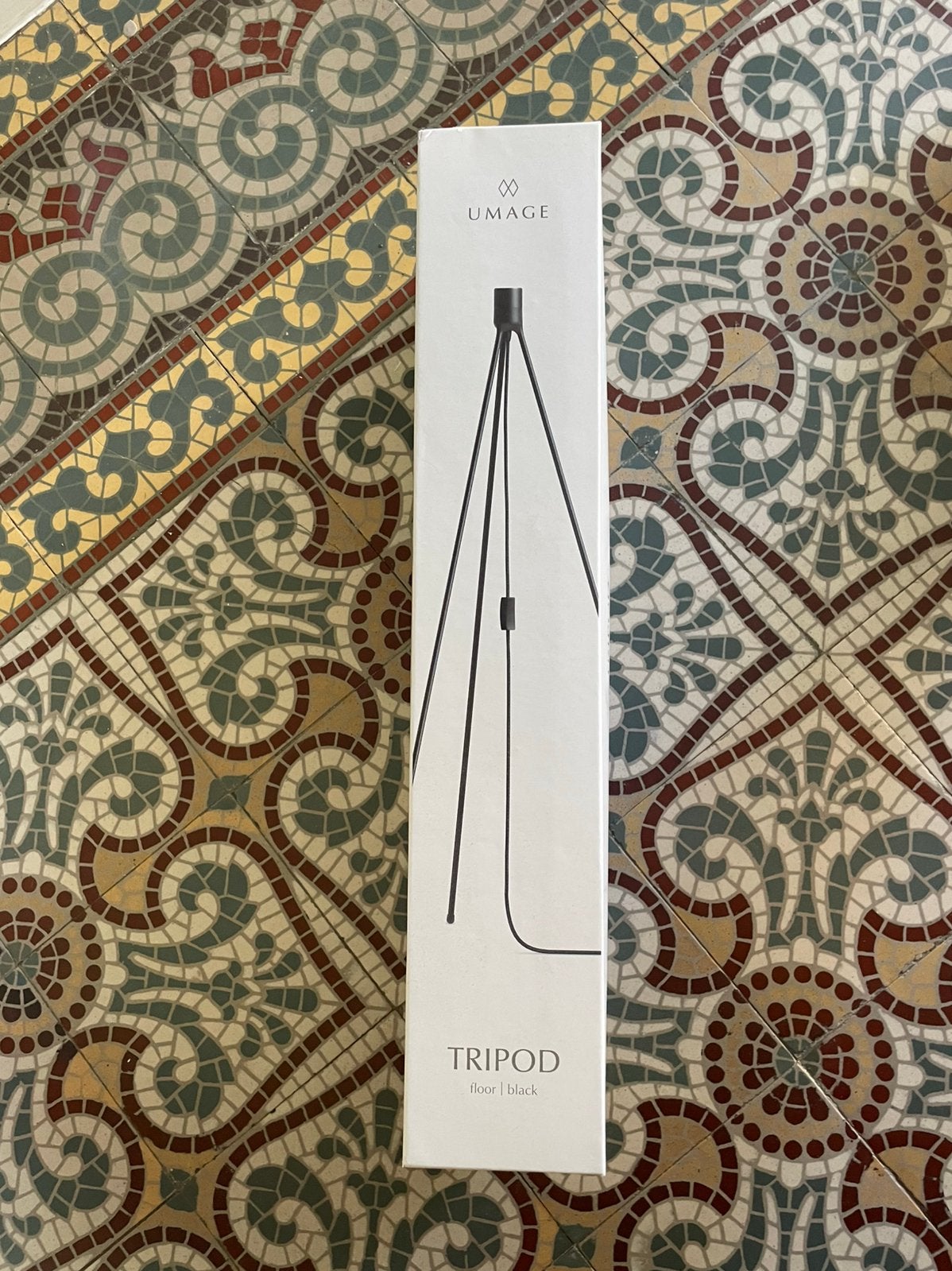 Tripod Floor Umage Eos VloerLamp zwart (lampenstaander), Ophalen, Zo goed als nieuw