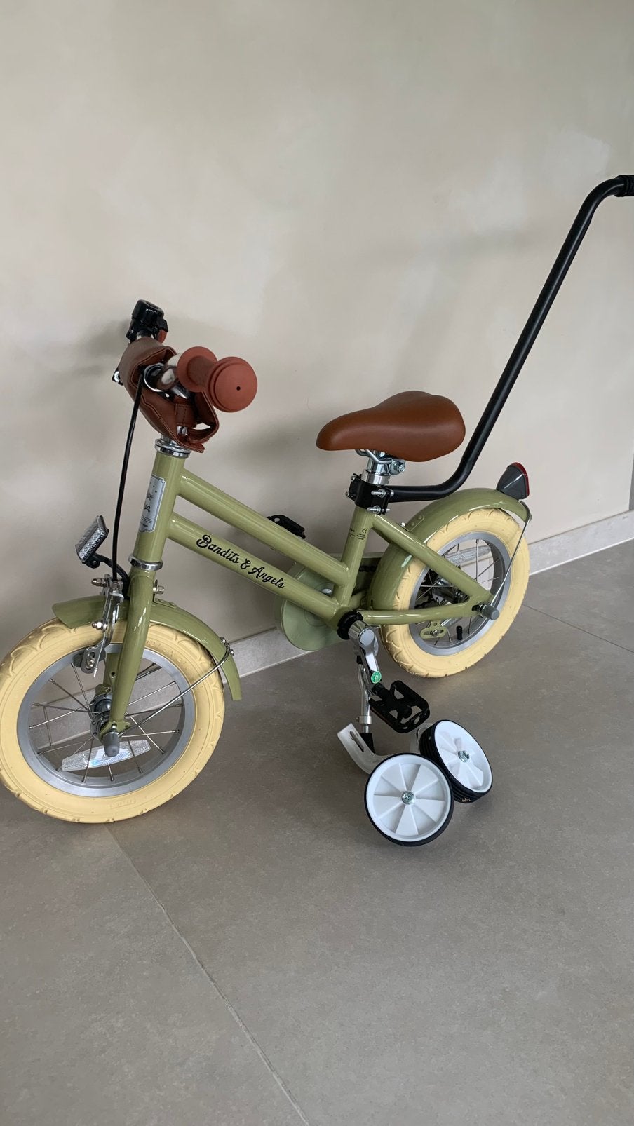 Kinderfiets, Ophalen, Zo goed als nieuw