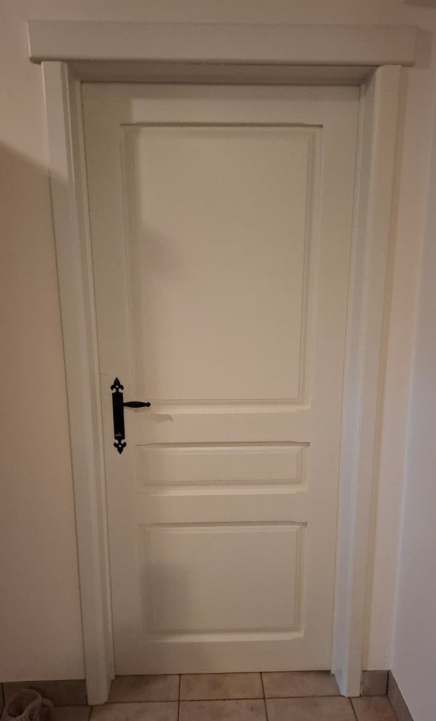 Eiken binnendeur, Enlèvement, 80 à 100 cm, Bois, 200 à 215 cm