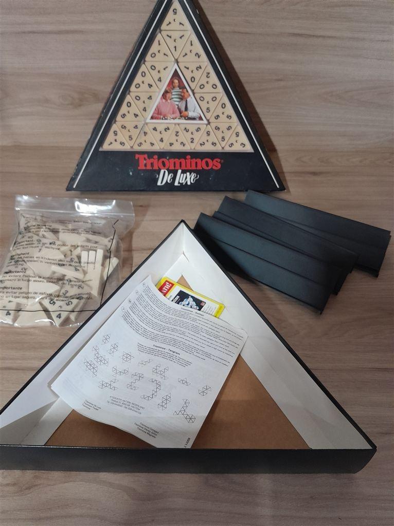 Triominos de luxe - s3315, Hobby & Loisirs créatifs, Envoi, Comme neuf