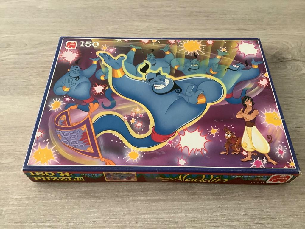 Puzzle Disney Alladin (150 pièces), Enlèvement ou Envoi, Plus de 50 pièces, Comme neuf, 6 ans ou plus