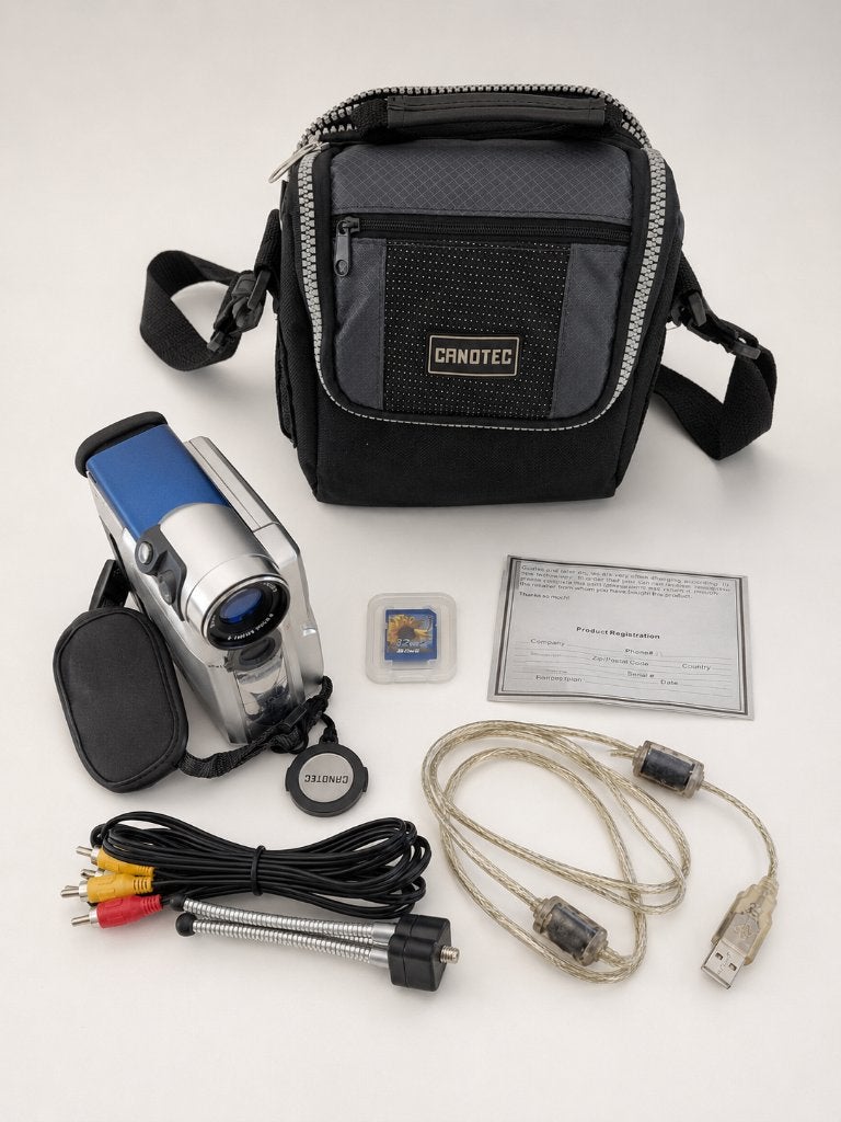 Canotec DV-7900 digitale camcorder 4,1 MP – complete set, Ophalen, Full HD, Zo goed als nieuw, Sony