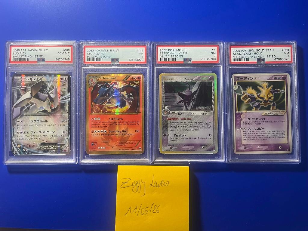 Slabs te koop, Hobby en Vrije tijd, Verzamelkaartspellen | Pokémon, Ophalen, Nieuw, Meerdere kaarten, Foil