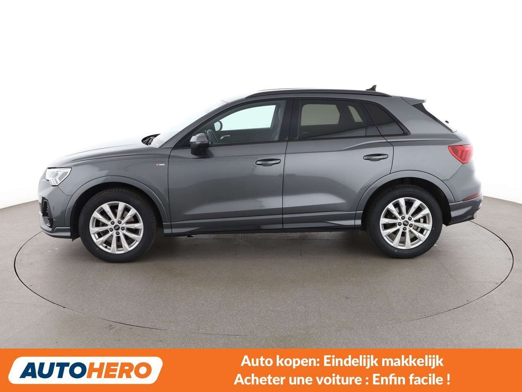 Audi Q3 35 TFSI Mild-Hybrid S line (automatique), Argent ou Gris, Achat, Anti démarrage, Noir