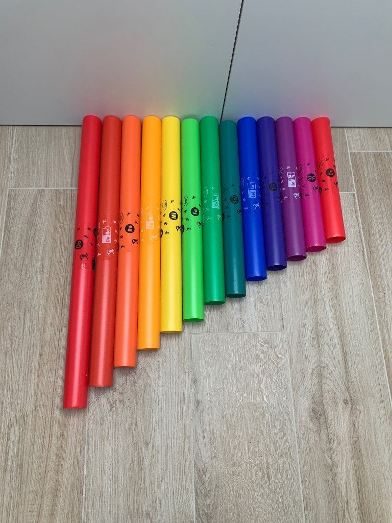Boomwhackers, Musique & Instruments, Percussions, Comme neuf, Percussion mélodique, Enlèvement ou Envoi