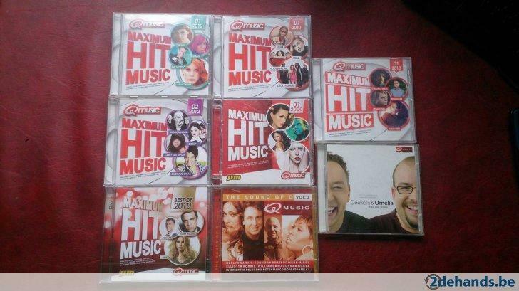 Q music cd's