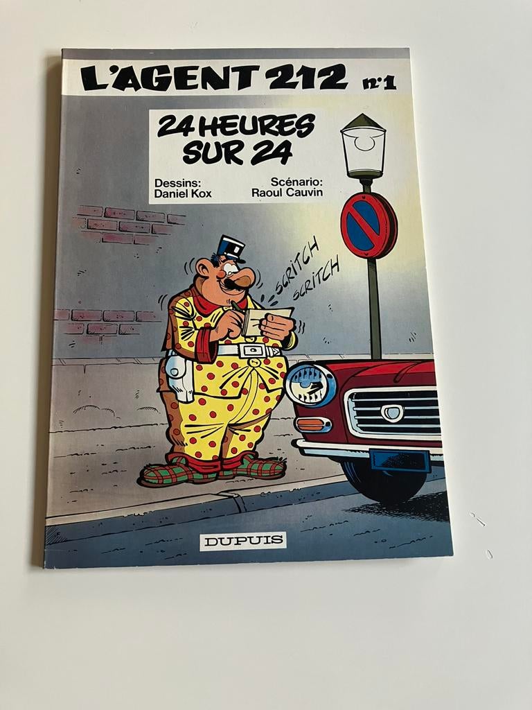 L’agent 212 - T1 - 24 heures sur 24 - EO 1981., Boeken, Stripverhalen, Eén stripboek, Ophalen of Verzenden, Zo goed als nieuw