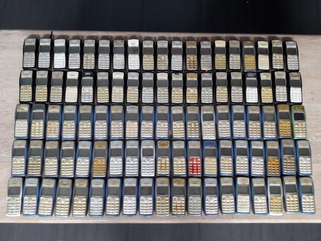 LOT 100 GSM NOKIA, Télécoms, Classique ou Candybar, Clavier physique, Enlèvement, Utilisé