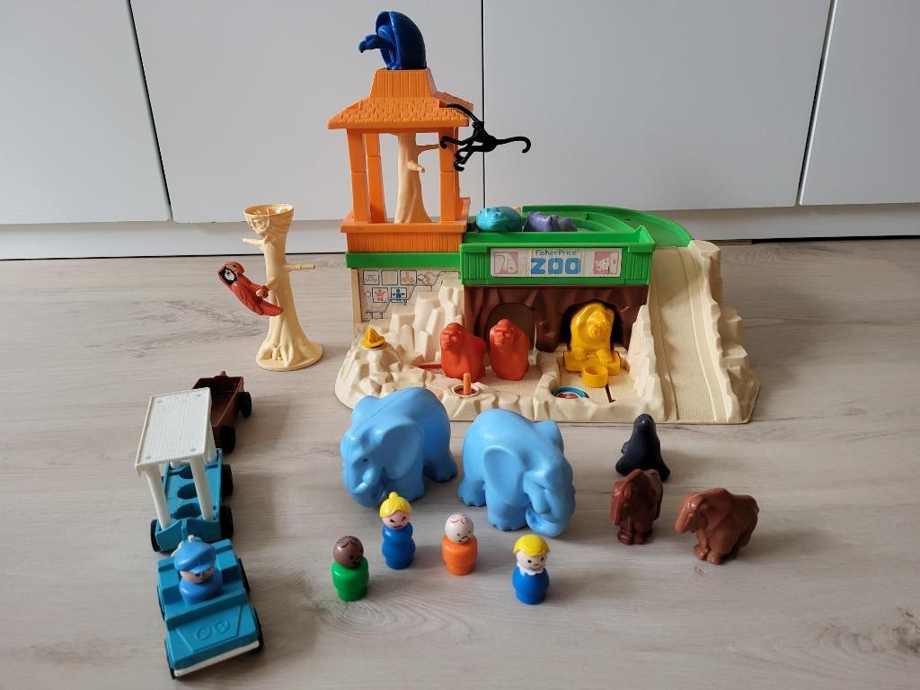 interessant lot vintage fisher price, aparte sets kopen kan, Ophalen, Gebruikt, Speelset