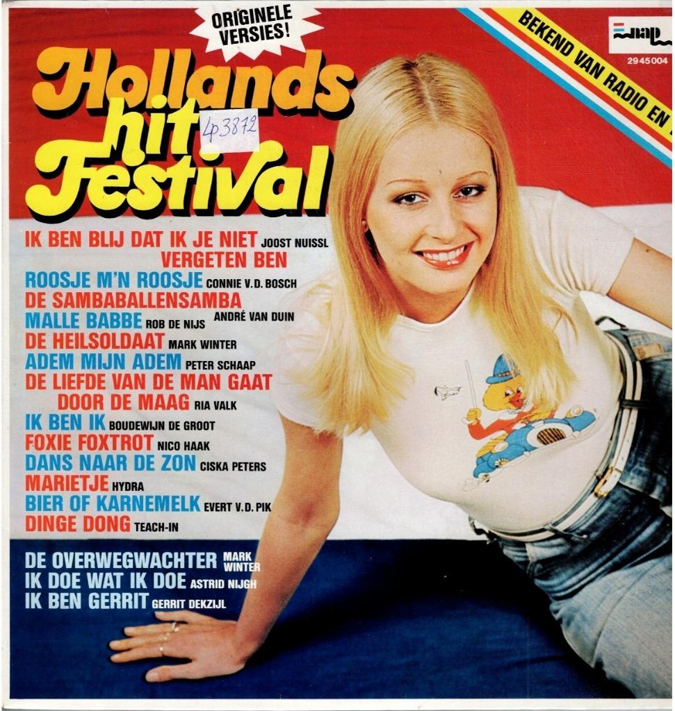 Vinyl, LP   -   Hollands Hit Festival, Cd's en Dvd's, Ophalen of Verzenden, Overige formaten
