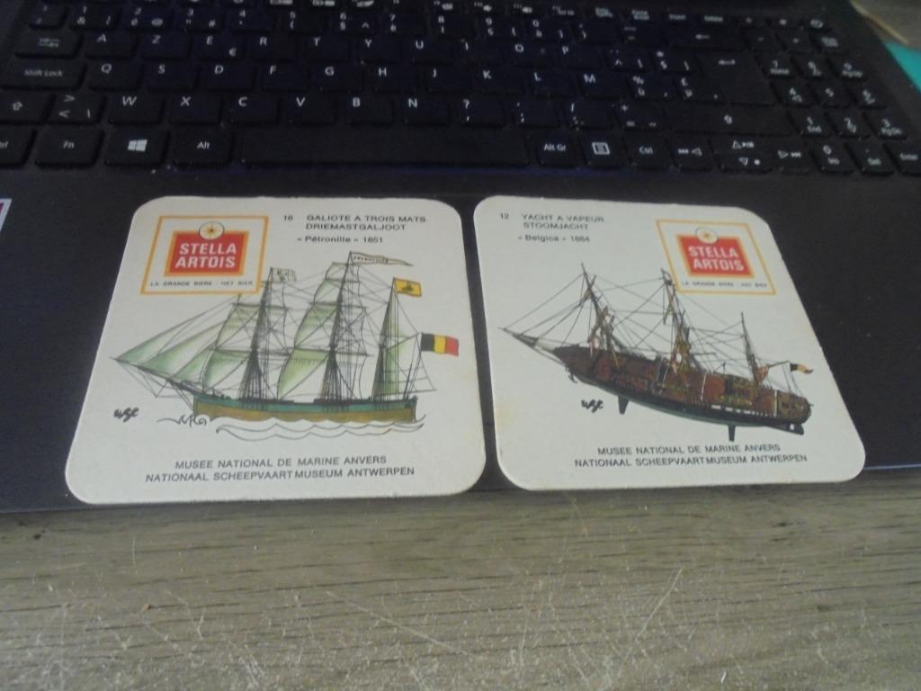 nationaal scheepvaartmuseum Antwerpen, Verzamelen, Ophalen of Verzenden, Zo goed als nieuw, Viltje(s), Stella Artois