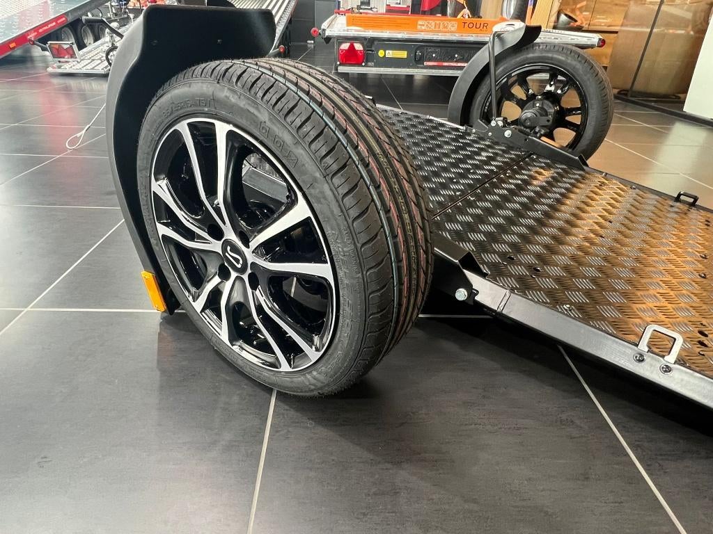 Motortrailer verlaagbaar/afzinkbaar  Lorries MT1 Black E., Auto diversen, Aanhangers en Bagagewagens, Ophalen, Nieuw