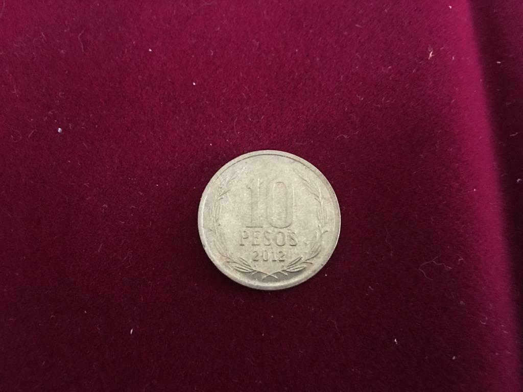 Pièce 10 pesos Chilien, Enlèvement ou Envoi, Amérique du Sud, Monnaie en vrac