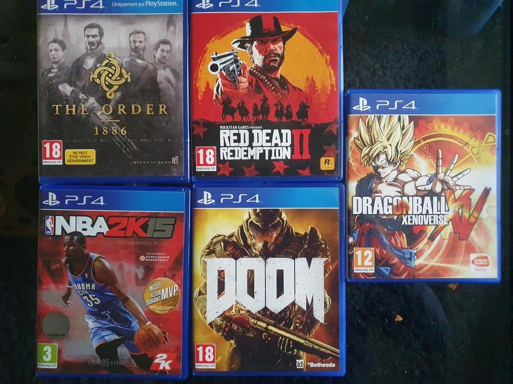 Jeux ps4, Ophalen, Gebruikt