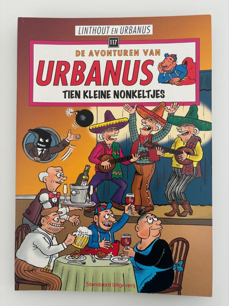Urbanus  117 Tien kleine nonkeltjes 1ste druk 2006, Enlèvement ou Envoi, Une BD, Comme neuf, Urbanus