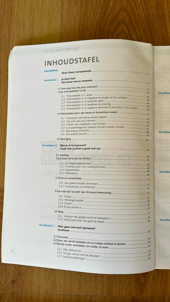 Ludwig Peeters - Mijn masterplan: Leren leren 3e graad SO, Ophalen, Nieuw, Nederlands, Ludwig Peeters