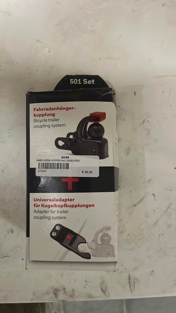 Hebie Koppeling fietskar, Ophalen, Gebruikt