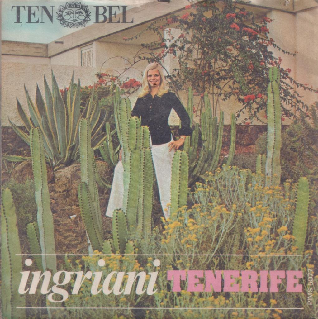 Ingriani – Tenerife / Herinnering - Single, Cd's en Dvd's, Ophalen of Verzenden, Gebruikt, Nederlandstalig
