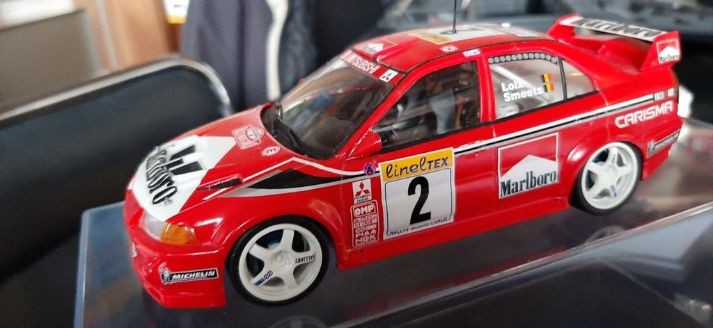 Mitsubishi  Lancer  Loix Smeets  1/24 Monte Carlo  2000, Ophalen of Verzenden, Nieuw