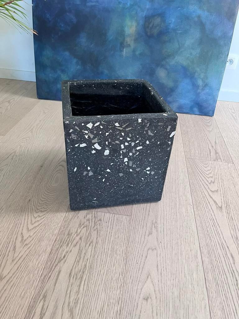 Pot de fleurs en terrazzo, Enlèvement, Comme neuf, Intérieur