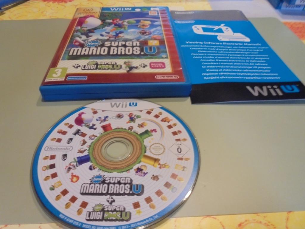 WII U New Super Mario Bros.U (orig), 3 spelers of meer, Ophalen of Verzenden, Gebruikt, Vanaf 3 jaar