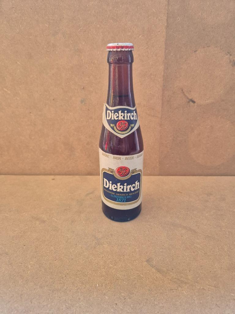 Bouteille de bière Diekirch (modèle 2), Enlèvement ou Envoi, Utilisé, Bouteille(s), Autres marques