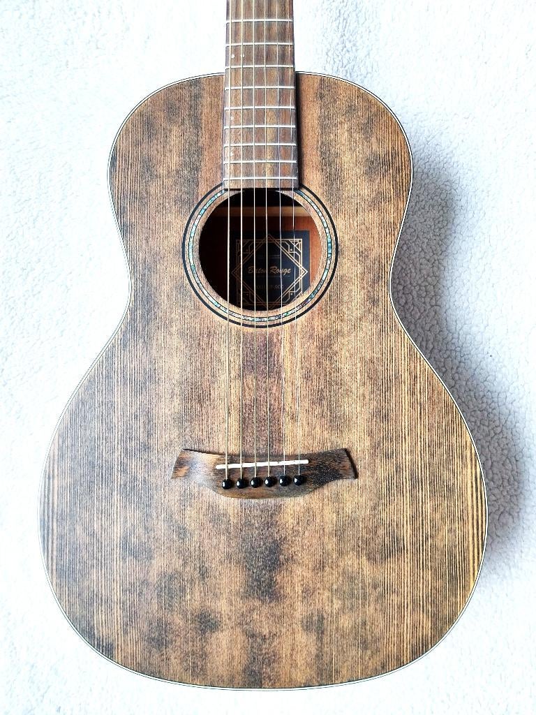 Baton Rouge Parlor Guitar / Blues Parlour gitaar als NIEUW!, Muziek en Instrumenten, Ophalen of Verzenden, Zo goed als nieuw, Western- of Steelstringgitaar