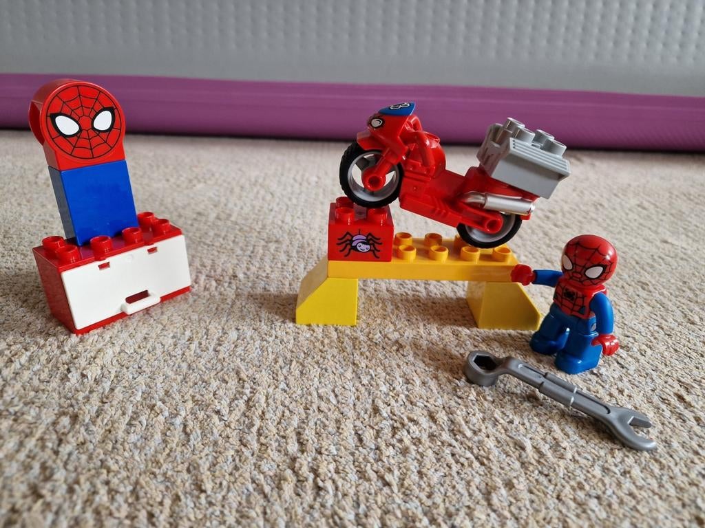 Duplo spiderman, Ophalen of Verzenden, Zo goed als nieuw, Duplo