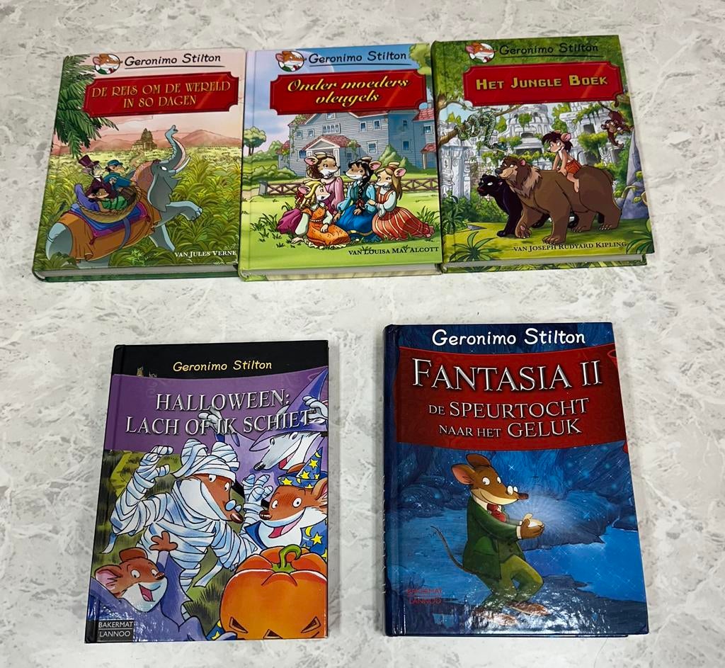Geronimo Stilton boeken, Boeken, Ophalen of Verzenden, Zo goed als nieuw
