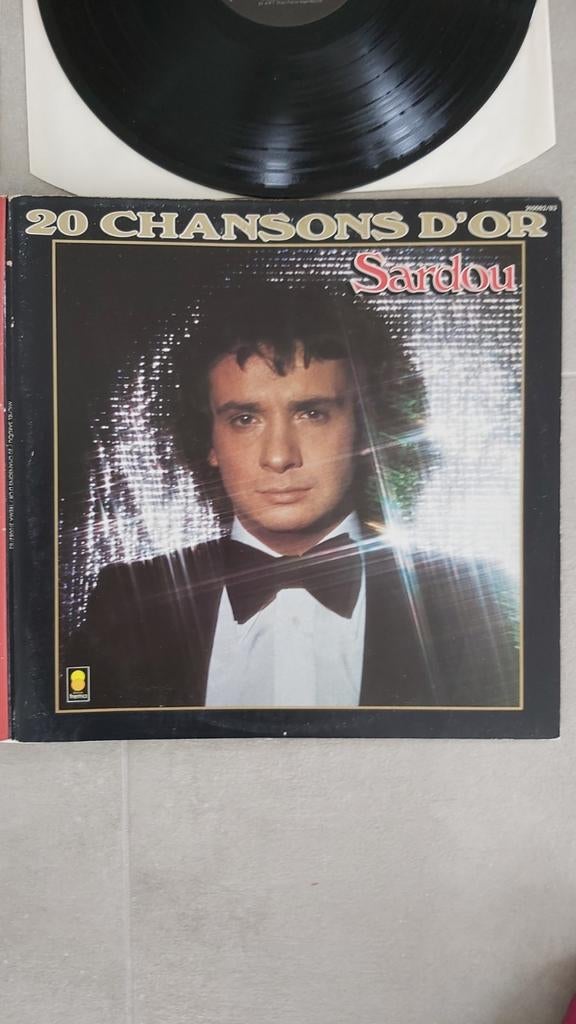 Michel Sardou  - 20 chansons d'or, Enlèvement ou Envoi, Comme neuf, 12 pouces