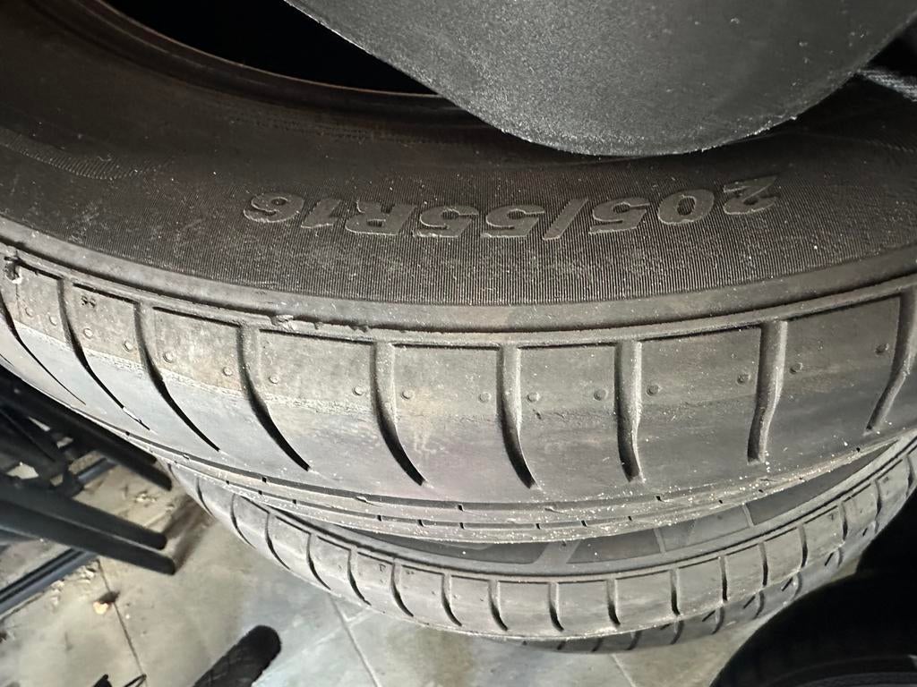Verschillende banden merken205. 55.16, Auto-onderdelen, Banden en Velgen, Ophalen, Gebruikt, 16 inch, Band(en)