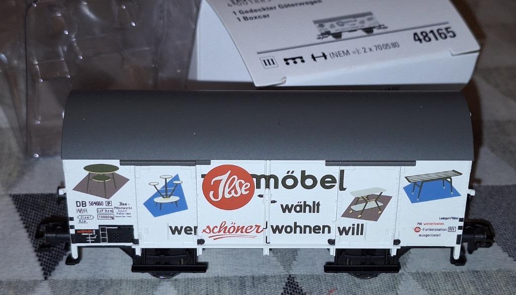 Märklin HO 48165 goederenwagon van de DB, Ophalen of Verzenden, Zo goed als nieuw, Wagon, Märklin