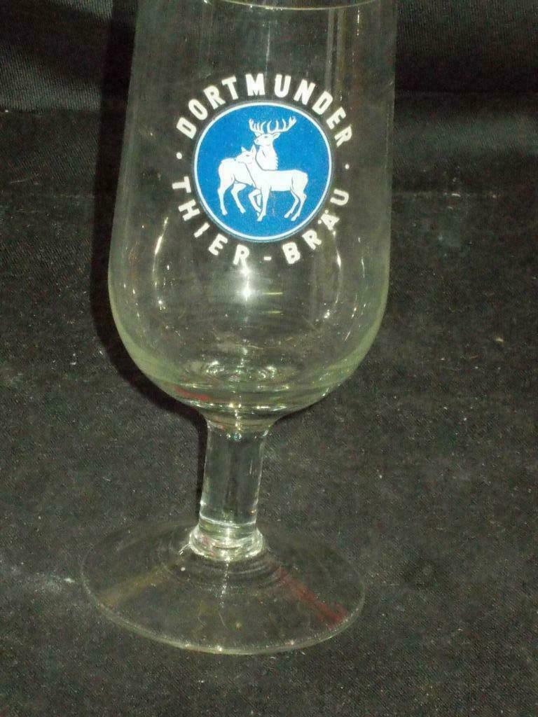 Bierglas.Dortmunder.Trier-Brau.D 123, Ophalen of Verzenden, Gebruikt, Glas of Glazen, Overige merken
